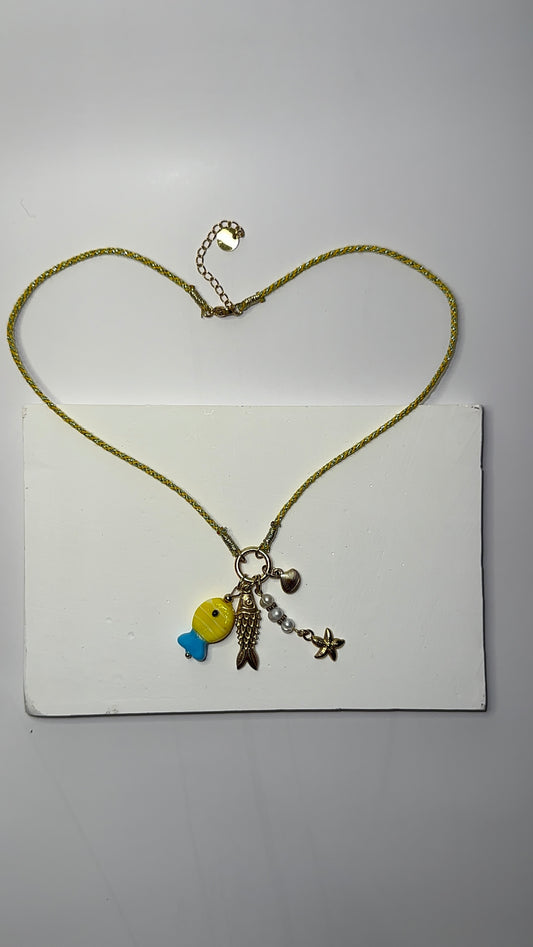 Collier mer jaune